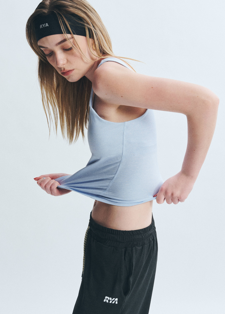 Áo PremRELIEF DREAMY CAMI SPORTBRA Heather Baby Blue