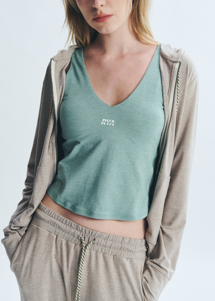 Áo PremRELIEF DREAMY CAMI SPORTBRA Heather Mint Green