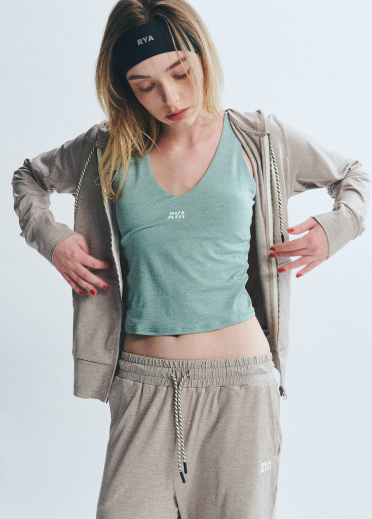 Áo PremRELIEF DREAMY CAMI SPORTBRA Heather Mint Green