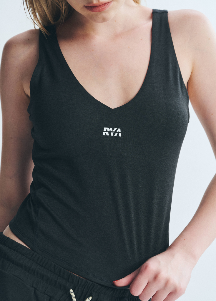 Áo PremRELIEF DREAMY CAMI SPORTBRA Heather Black