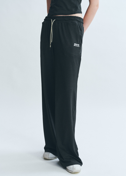  Quần PremRELIEF SUNDAY ON THE GO WIDE LEG PANTS Heather Black 