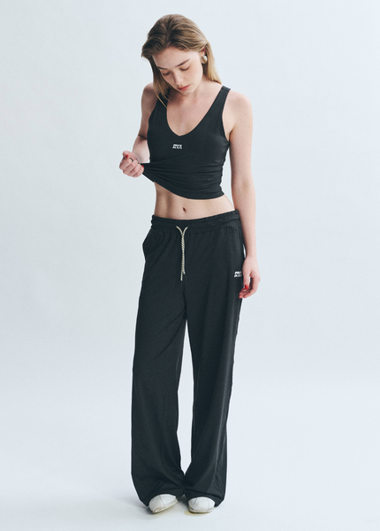  Quần PremRELIEF SUNDAY ON THE GO WIDE LEG PANTS Heather Black 