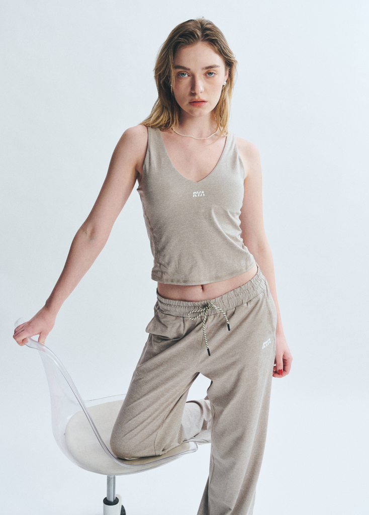 Áo PremRELIEF DREAMY CAMI SPORTBRA Heather Taupe