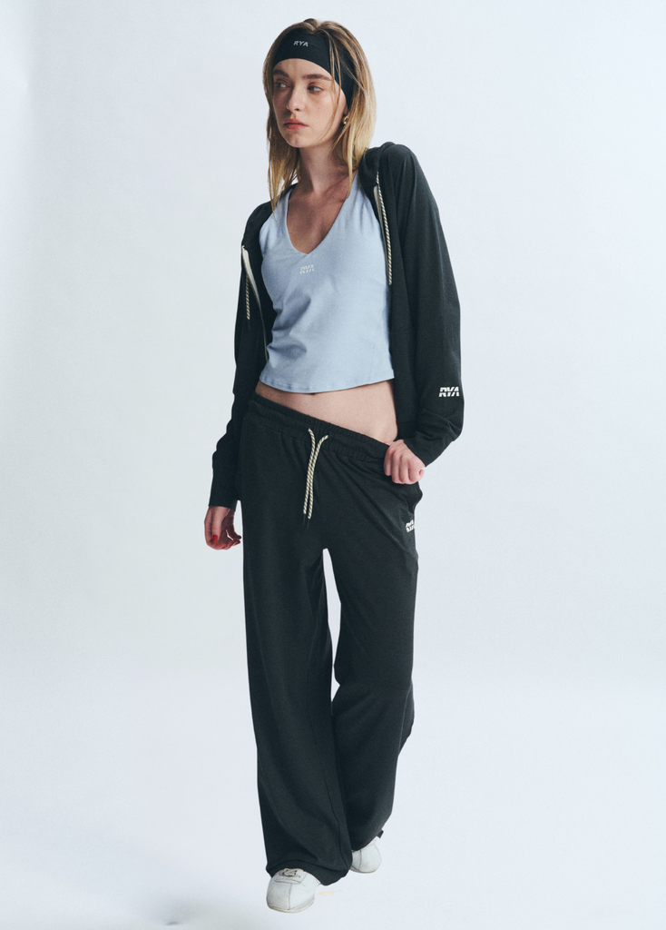 Áo khoác PremRELIEF SUNNY FULL-ZIP HOODIE Heather Black
