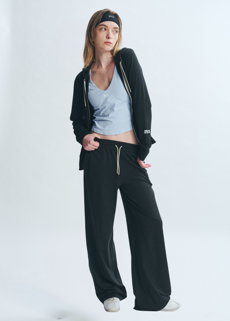 Áo khoác PremRELIEF SUNNY FULL-ZIP HOODIE Heather Black
