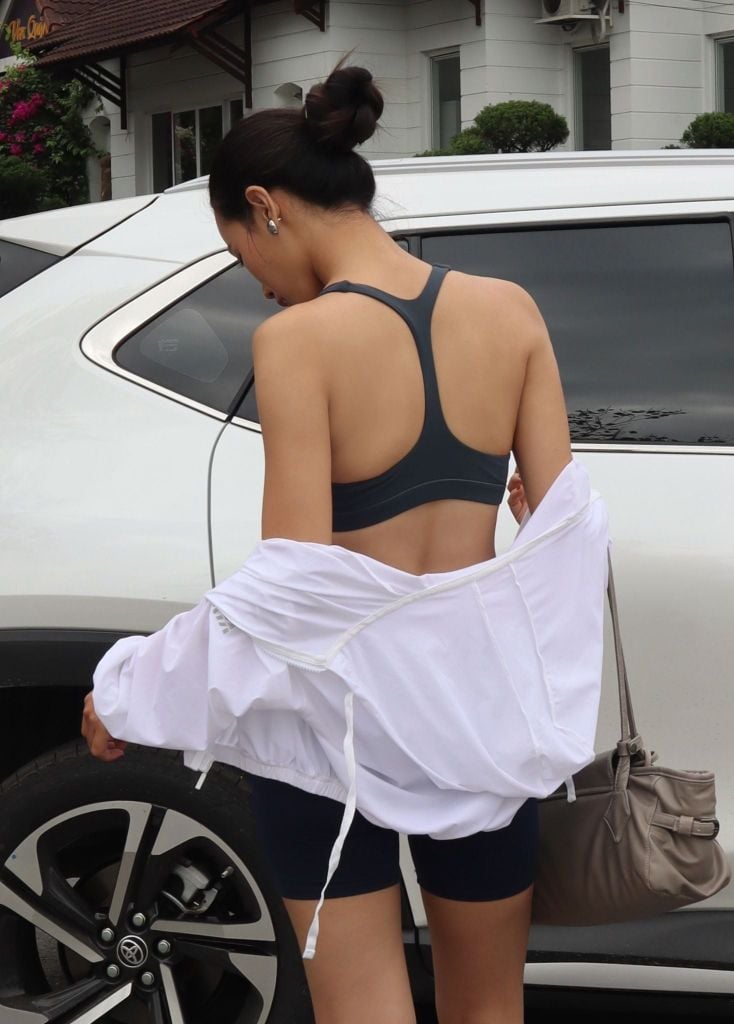 Áo Y SPORTBRA Dark Grey