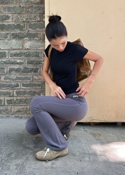  Áo tay ngắn EASY SHORTSLEEVEES TOP Black 