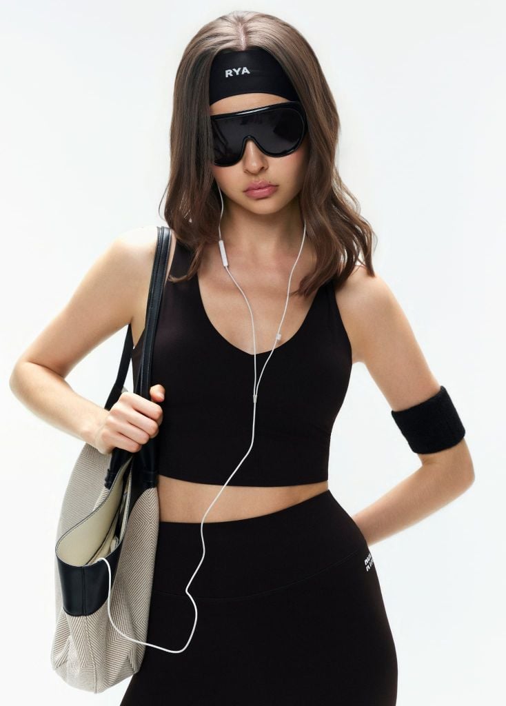 Áo RYAPOWER ALL MINE CAMI SPORTBRA Black