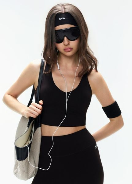  Áo RYAPOWER ALL MINE CAMI SPORTBRA Black 