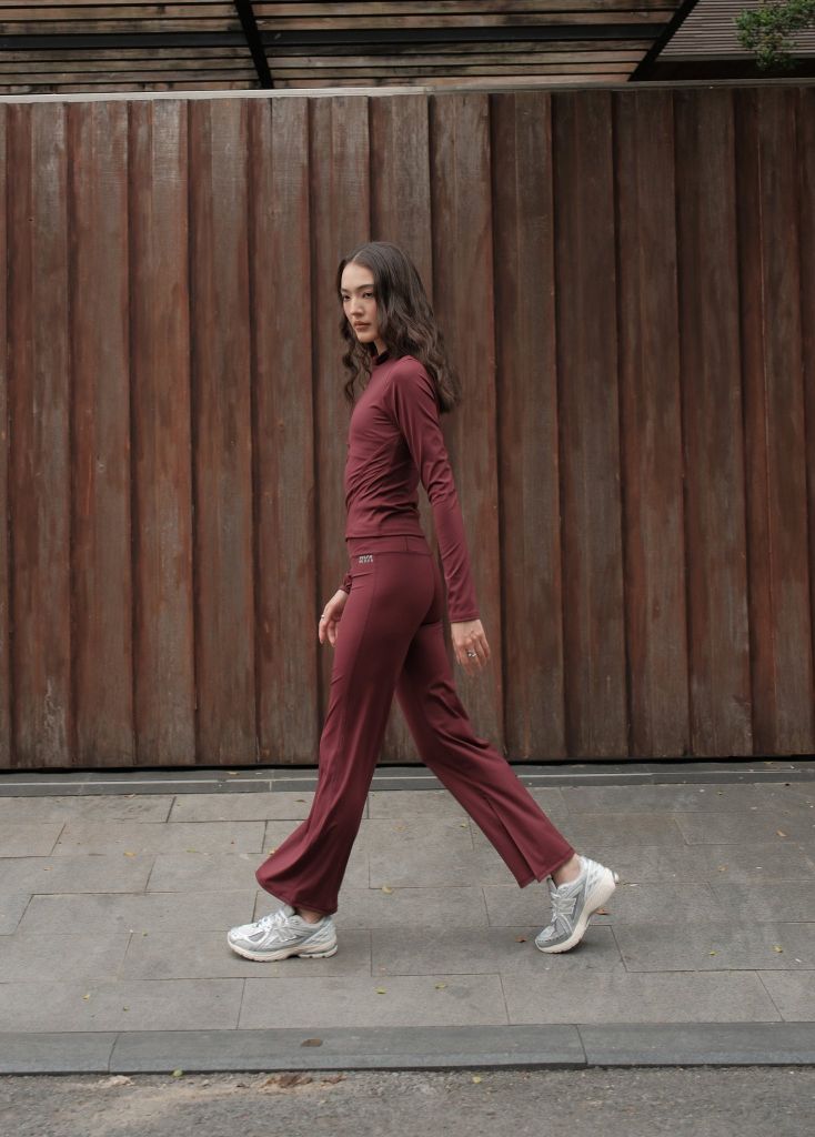 Áo tay dài ZIPPER LONGSLEEVES Dark Cherry