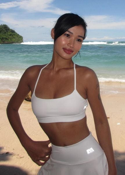  Áo CROSSBACK SPORTBRA Creamy White 