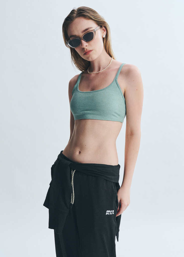 Áo PremRELIEF FLEX SPORTBRA Heather Mint Green