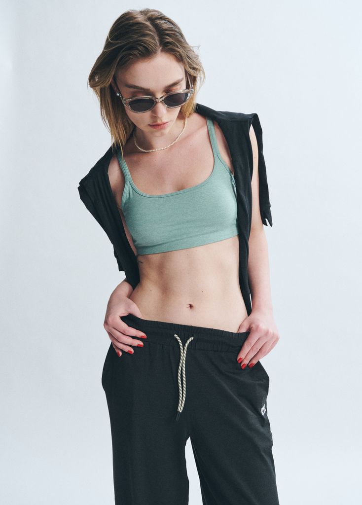 Áo PremRELIEF FLEX SPORTBRA Heather Mint Green