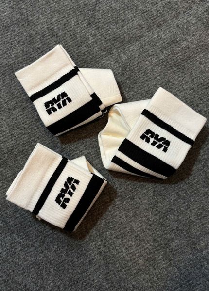 Combo 03 Tất cổ cao RYA SOCKS PLUS White 
