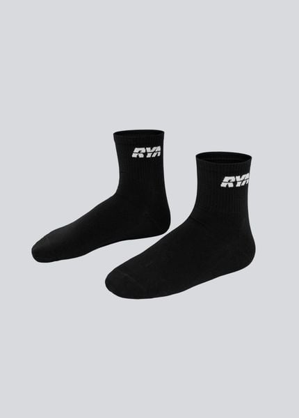  Combo 03 Tất cổ cao RYA SOCKS Black 