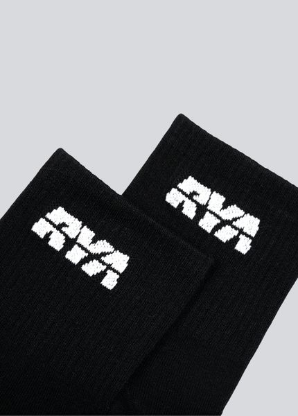  Combo 03 Tất cổ cao RYA SOCKS Black 
