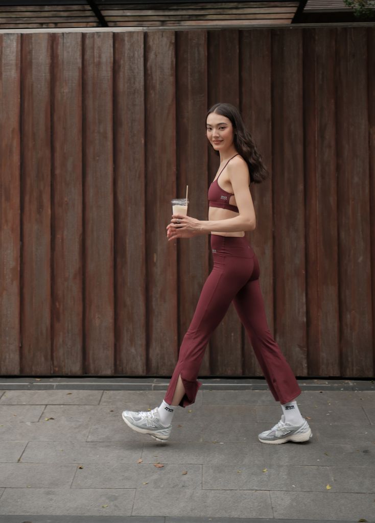 Áo CROSSBACK SPORTBRA Dark Cherry