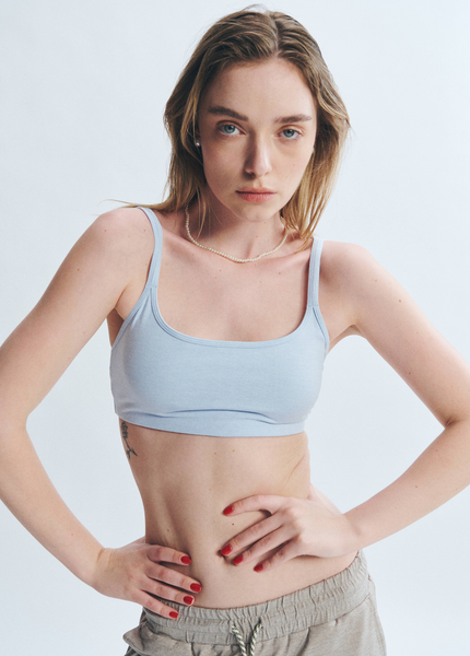  Áo PremRELIEF FLEX SPORTBRA Heather Baby Blue 