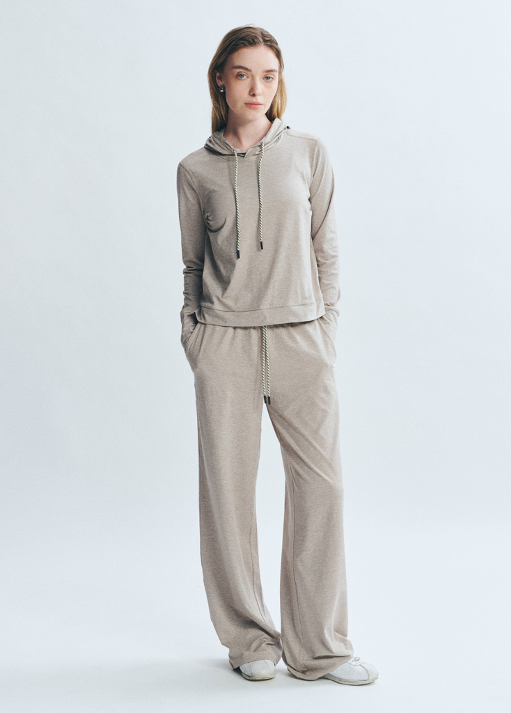 Áo khoác PremRELIEF SUNDAY HOODIE Heather Taupe