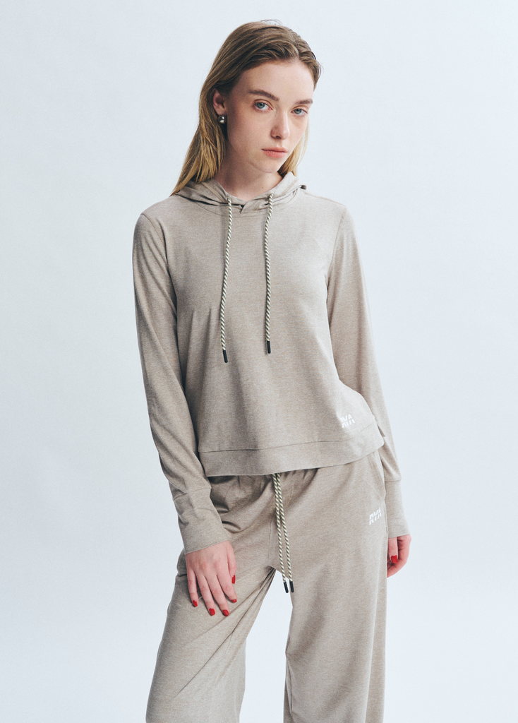 Áo khoác PremRELIEF SUNDAY HOODIE Heather Taupe