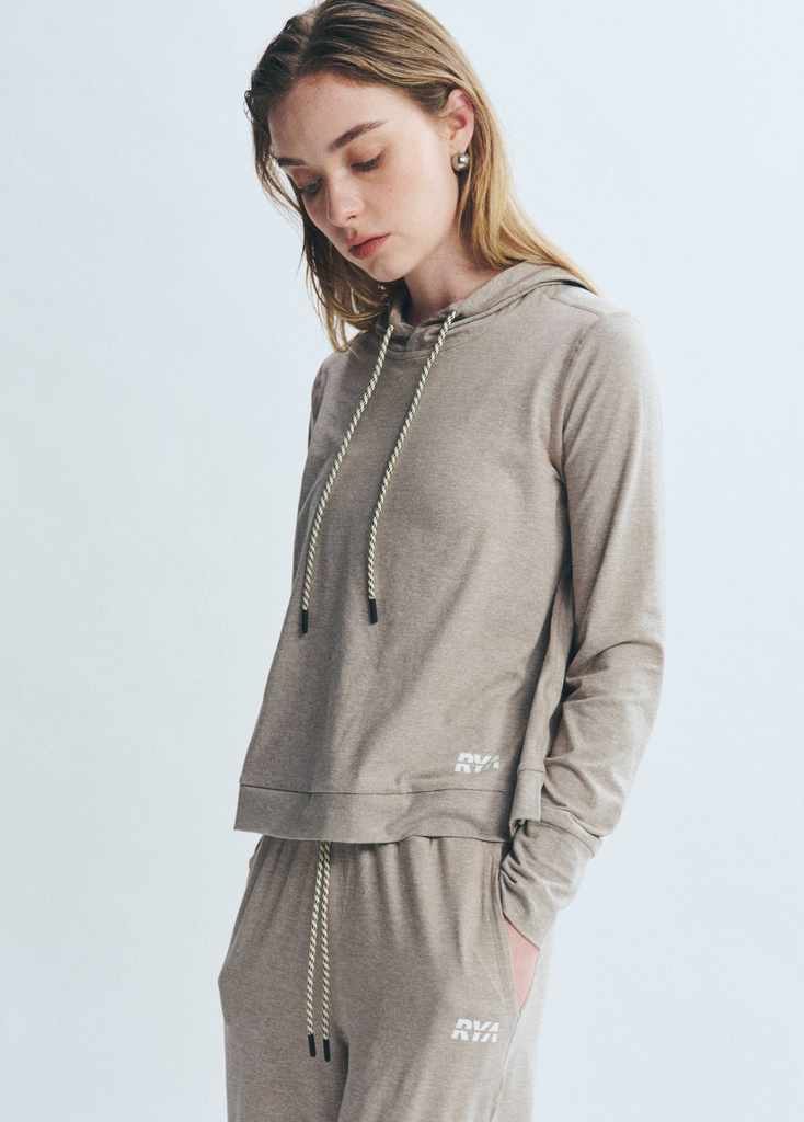 Áo khoác PremRELIEF SUNDAY HOODIE Heather Taupe