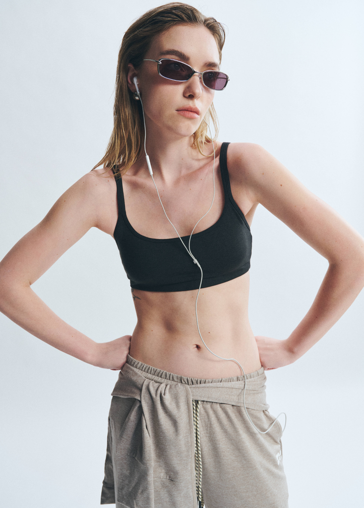 Áo PremRELIEF FLEX SPORTBRA Heather Black