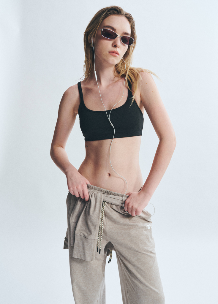 Áo PremRELIEF FLEX SPORTBRA Heather Black