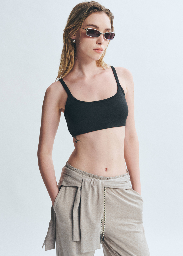 Áo PremRELIEF FLEX SPORTBRA Heather Black