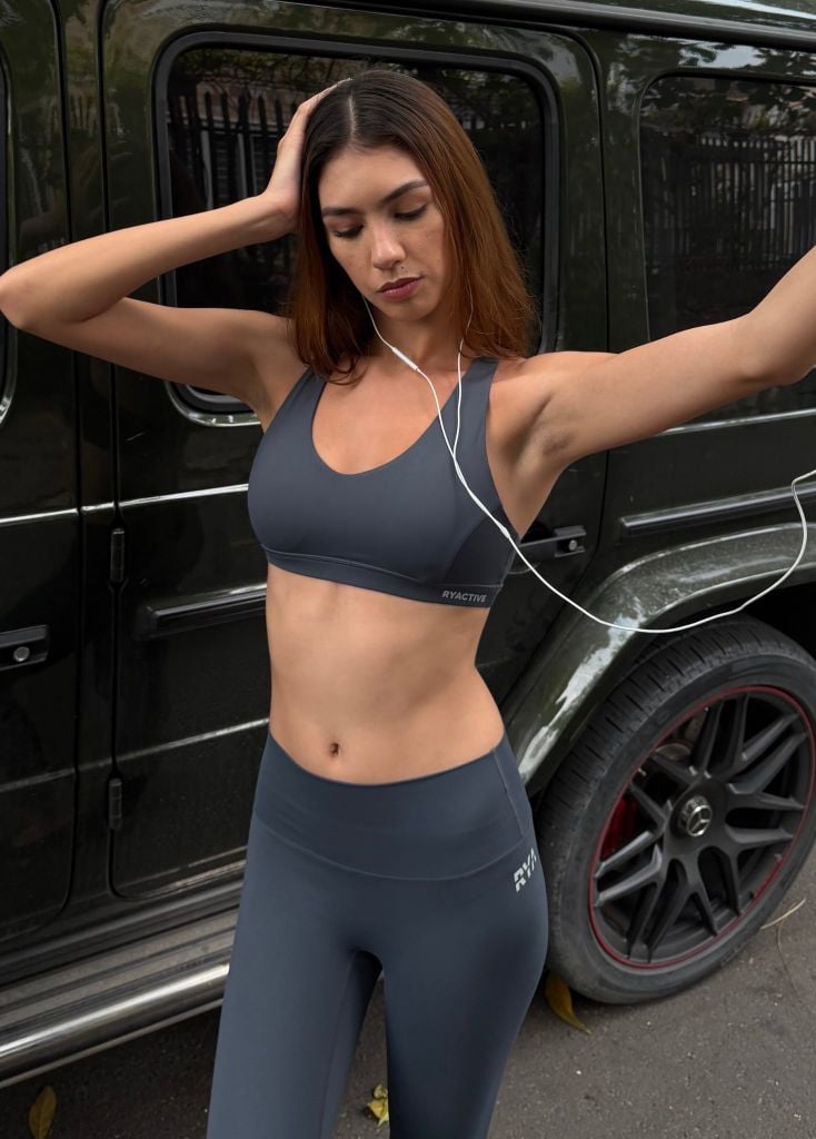 Áo Y SPORTBRA Dark Grey