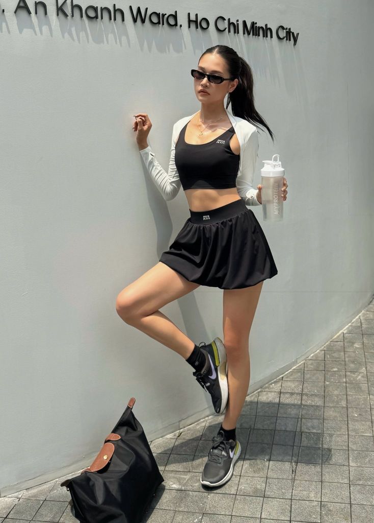 Chân váy BUBBLE SKIRT Black