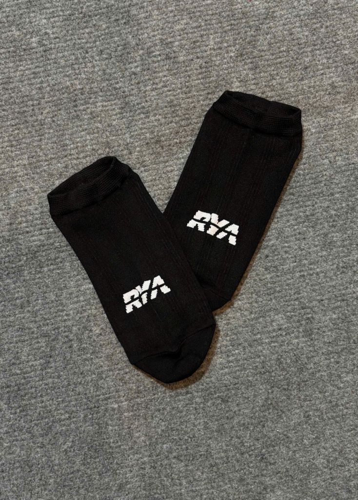 Combo 03 Tất cổ ngắn RYA SOCKS Black