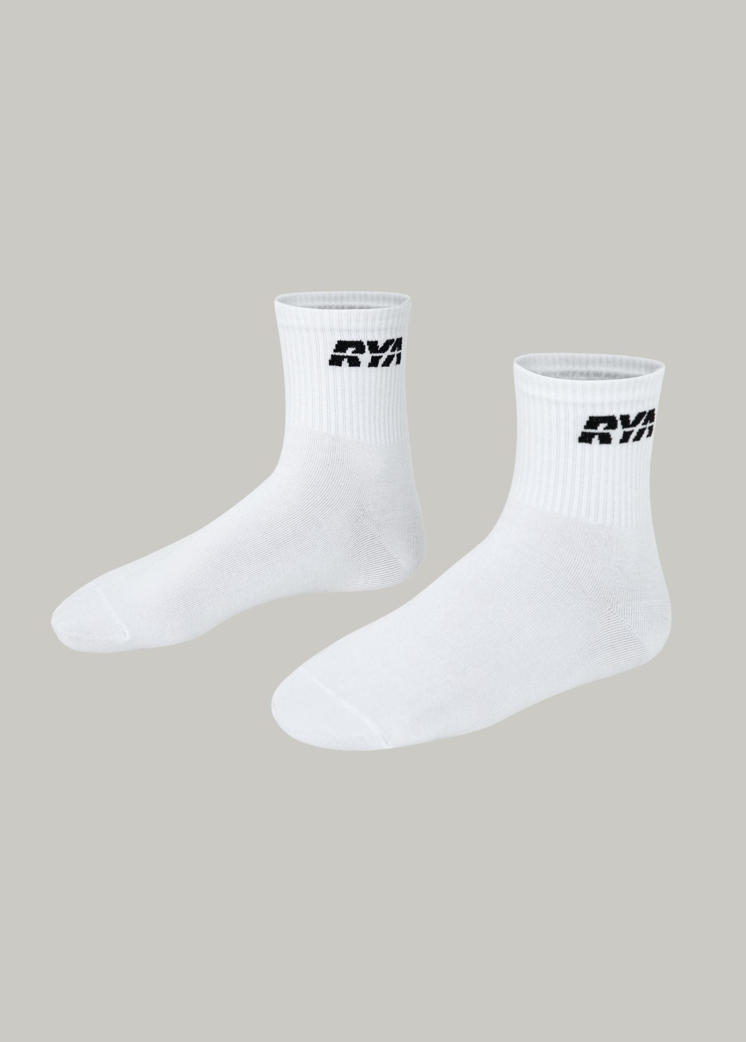  Combo 03 Tất cổ cao RYA SOCKS White 