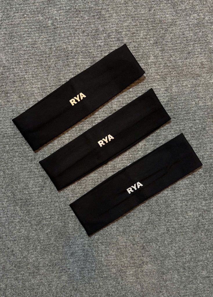 Combo 03 Băng đô RYA HEADBANDS Black