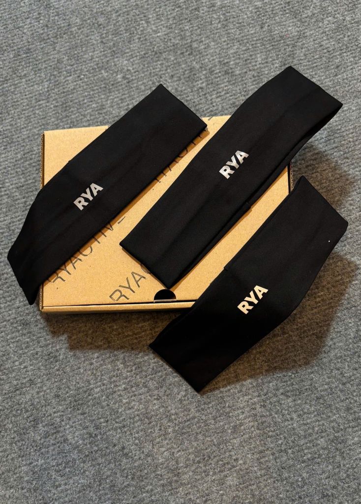 Combo 03 Băng đô RYA HEADBANDS Black