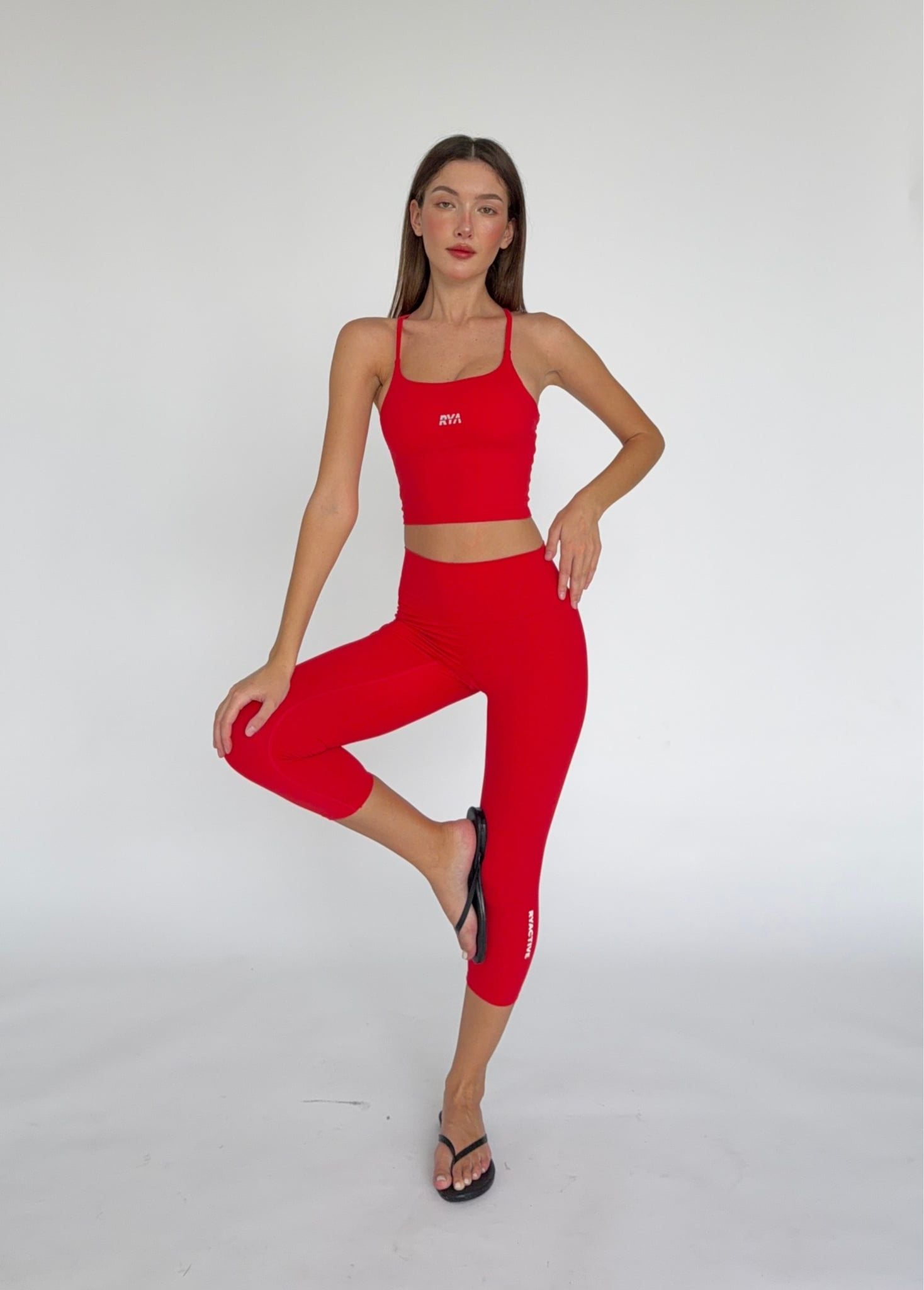  Quần MEDIUM LEGGING Poppy Red 