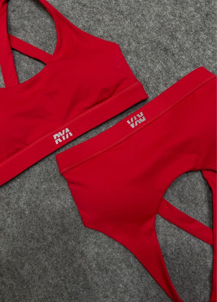 Áo TURN SPORTBRA Poppy Red