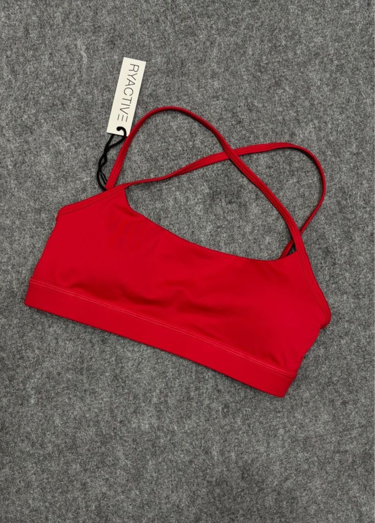 Áo CROSSBACK SPORTBRA Poppy Red