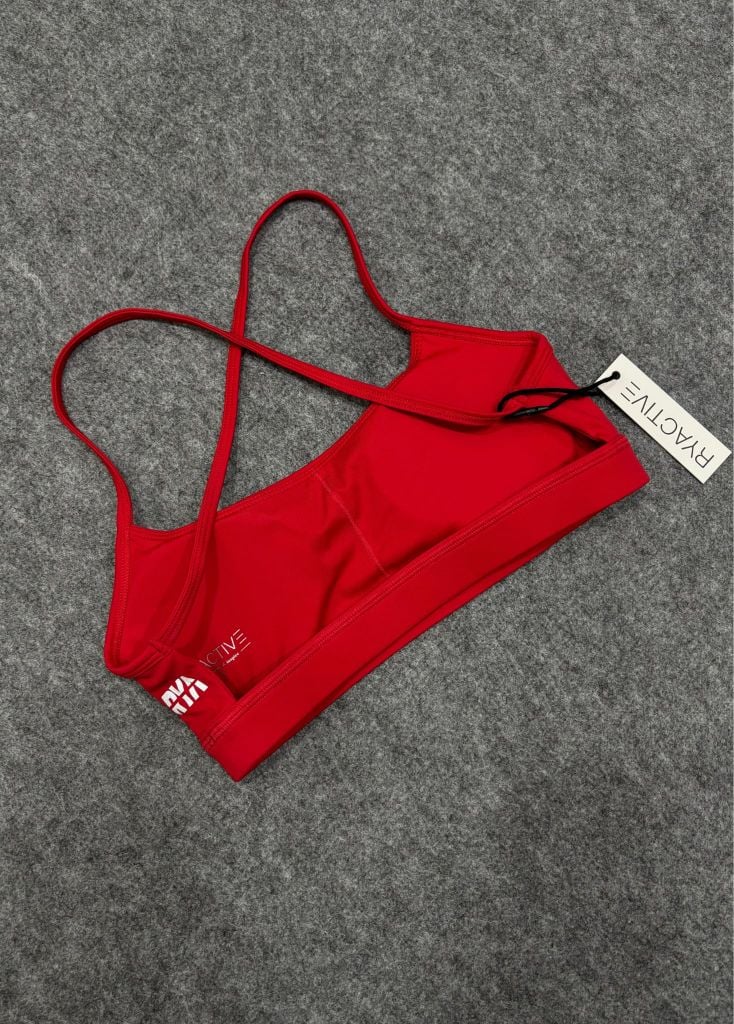 Áo CROSSBACK SPORTBRA Poppy Red