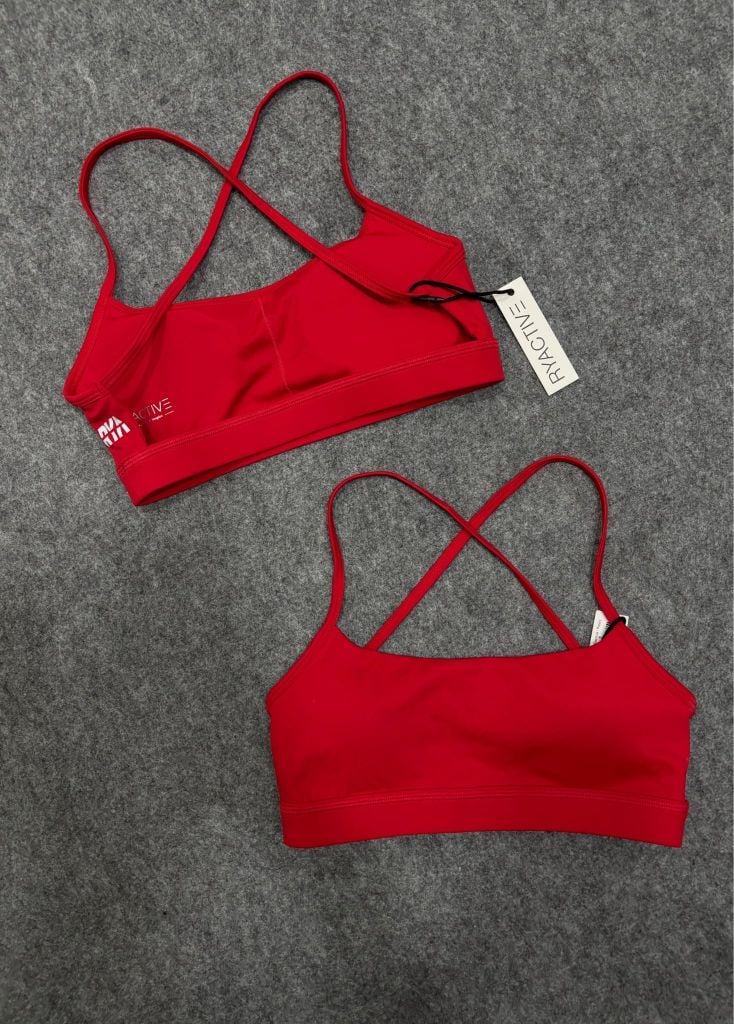 Áo CROSSBACK SPORTBRA Poppy Red