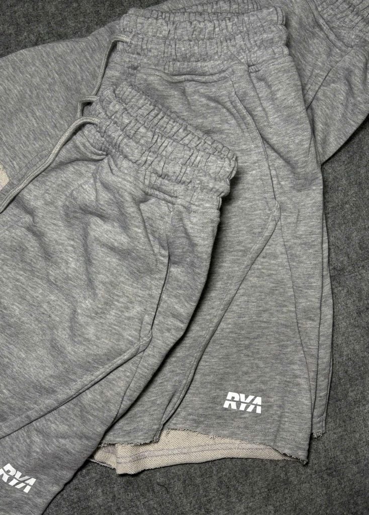 Quần RYAMAN LOUNGE SHORT Light Grey