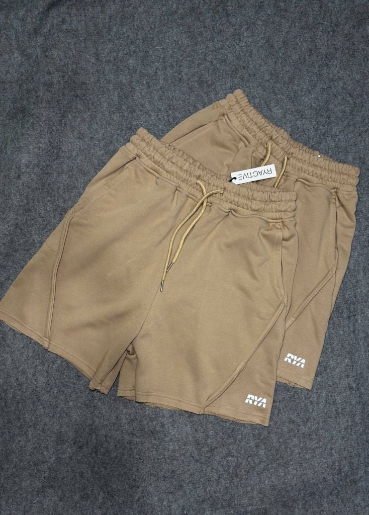 Quần RYAMAN LOUNGE SHORT Tan Brown
