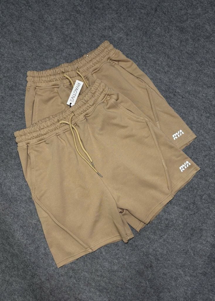 Quần RYAMAN LOUNGE SHORT Tan Brown