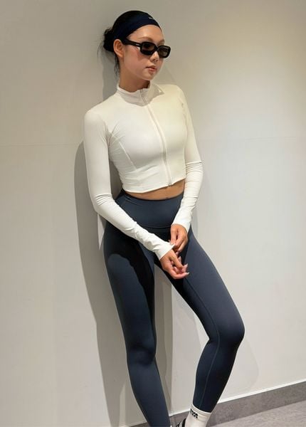  Áo khoác tay dài IMPACT ZIPPER JACKET White 