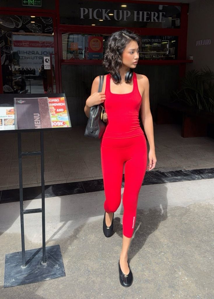 Quần MEDIUM LEGGING Poppy Red