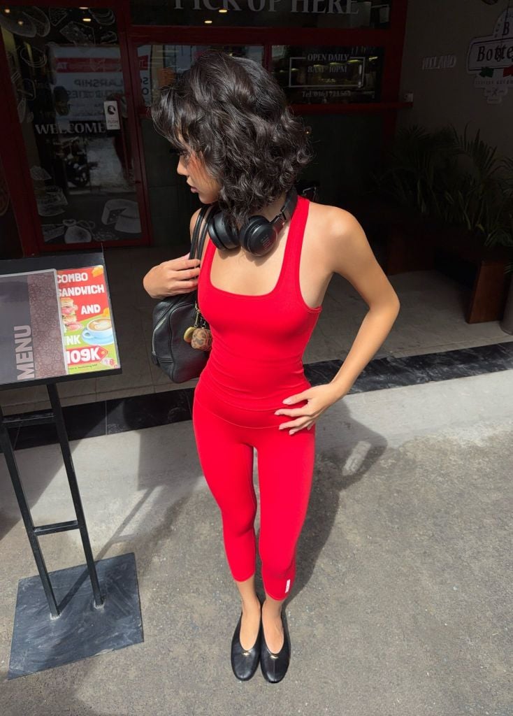 Quần MEDIUM LEGGING Poppy Red