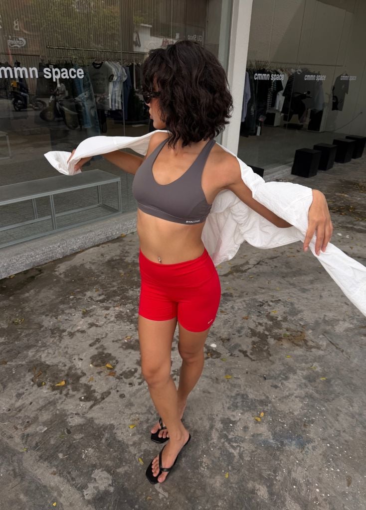 Áo Y SPORTBRA Charcoal Grey