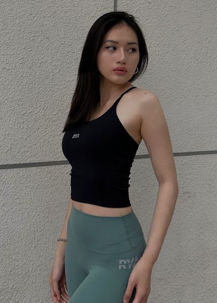  Áo TWO STRAPPY TANK Black 