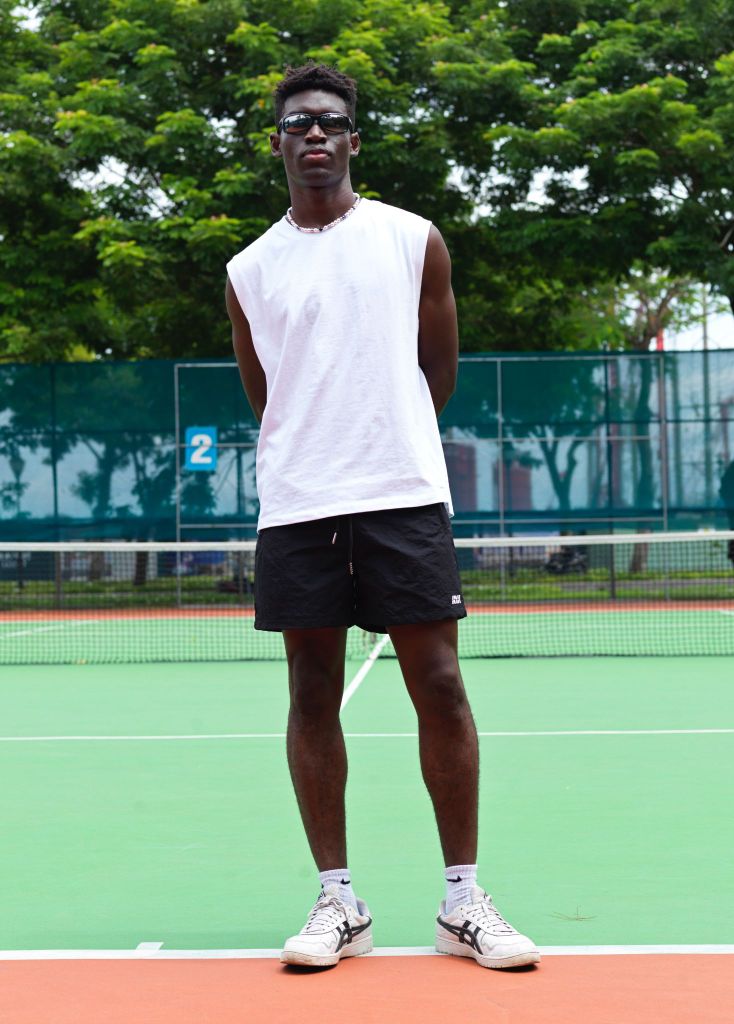 Quần RYAMAN NYLON SHORT Black