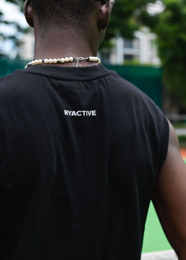 Áo thun RYAMAN BLANK TANK TOP Black