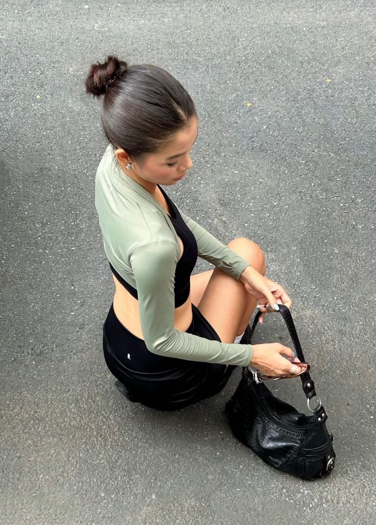 Chân váy A-LINE SKIRT Black